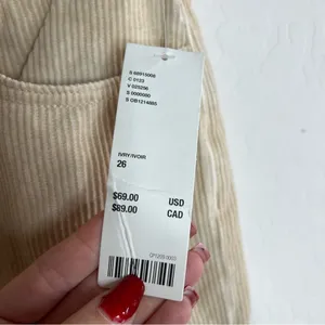 NWT Urban Outfitters BDG High & Wide Corduroy Pant thumbnail 6