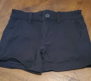 American Eagle Outfitters Black High-Waist Casual Shorts thumbnail 1