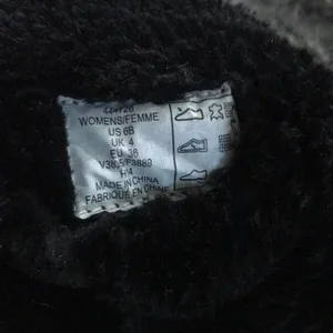 Lands’ End Tall Black Suede Faux Fur Trimmed Boots thumbnail 3