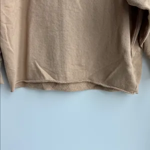 Aerie Tan Crewneck Sweatshirt Size M thumbnail 4