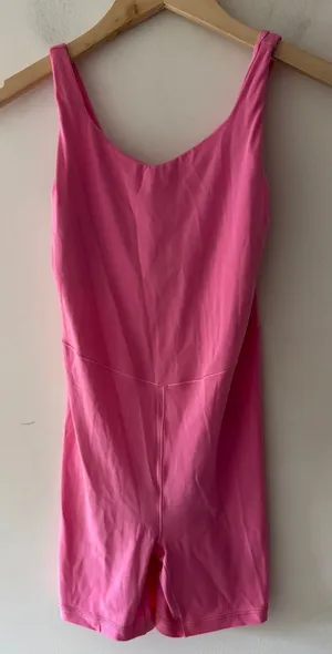 Aerie Pink Real‎ Me Lowkey Romper thumbnail 1