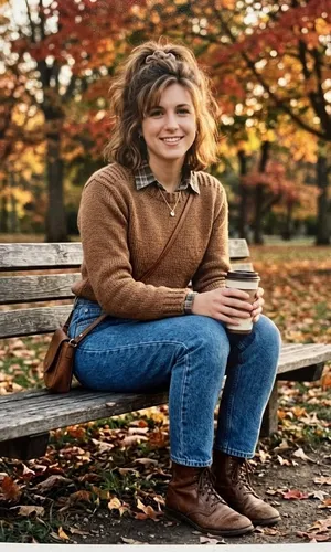 Vintage Lauren Ralph Lauren Hand Knit Sweater Brown Cotton Saddle Shoulder Y2K M thumbnail 1