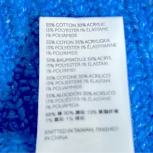 Anthropologie Blue Sweater Size XXS‎ thumbnail 9