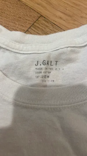 Brandy Mellville/ J.Galt Cropped Boxy Shirt thumbnail 2