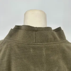 AVATAR CLOTHING Nepal Green‎ Wrap Fleece Top Sweater Wooden Button Size Medium thumbnail 6