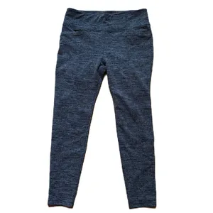 Athleta Herringbone Metro‎ High Rise Legging Size XL Pockets Black Tights 73371 thumbnail 5