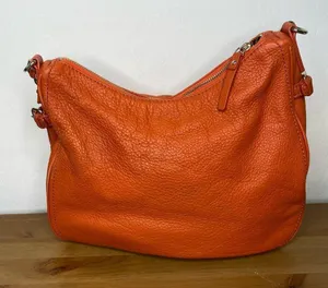Kate Spade ♠️ Finley Satchel/Shoulder Bag in Burnished Geranium 🍊 thumbnail 4