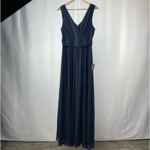 NWT Lulus Heavenly Hues Maxi Dress‎ in Navy Blue Size Medium thumbnail 5