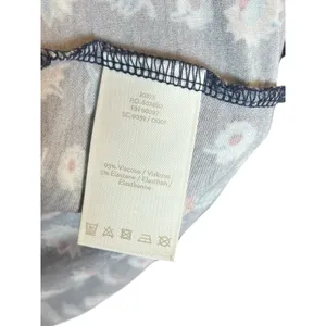 Boden Dress Womens Floral Leaf Print Flare Sleeve Stretch Knee Length Boho Sz 4 thumbnail 6