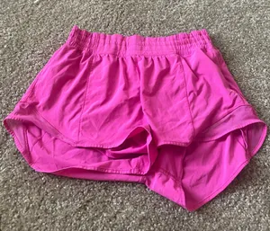 Lululemon Sonic Pink Hotty Hot Shorts thumbnail 1