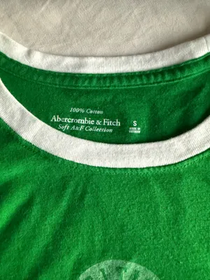 Abercrombie Celtics crop top thumbnail 2