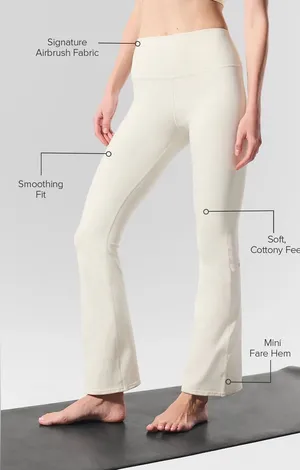 Alo yoga Airbrush flare leggings thumbnail 1