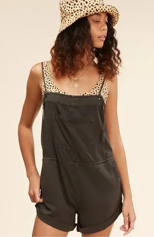 Billabong wild pursuit overall shorts thumbnail 1