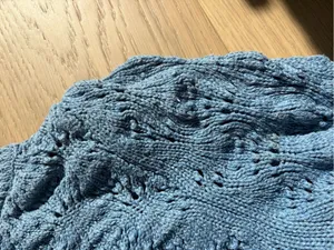 Spell blue bonfire sweater organic cotton knit top thumbnail 13