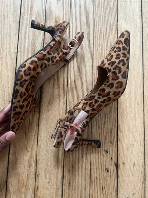 Top Moda Leopard Print Heels thumbnail 2