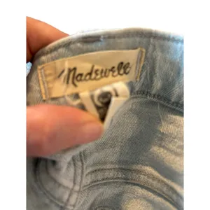 Madewell The Perfect Vintage Wide-Leg Cropped Jean Size 27P thumbnail 6