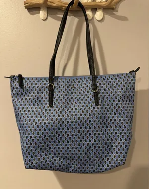 Lauren Ralph Lauren Keaton Tote Bag In‎ Paisley Pattern thumbnail 1