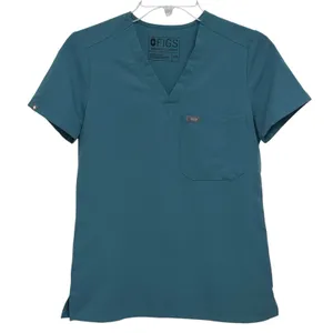 FIGS Womens Size XXS Scrub Top‎ Technical Collection Nurse Green Shirt FW1000 thumbnail 1