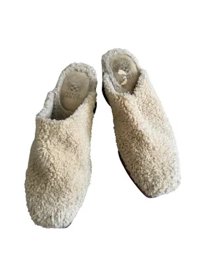 VINCE CAMUTO Rimindel Faux Shearling Clogs Mules Size 8.5 thumbnail 13