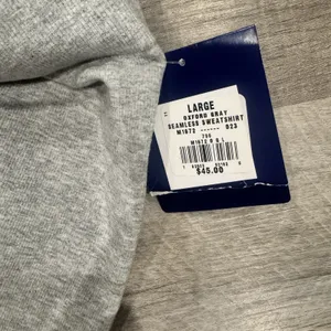 Champion Oxford Gray /White Seamless Leggings With Logo On Legs Womens Large NWT thumbnail 5