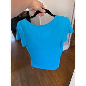 Lilly Pulitzer blue women's prima cotton tee shirt large thumbnail 3