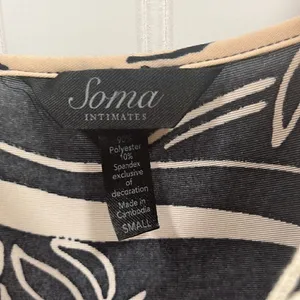 Soma intimates floral v-neck maxi dress thumbnail 2