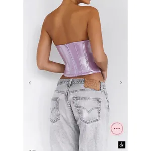 Mistress Rocks House‎ of CB Cultured Lilac Strapless Corset Top NWT Small SOLD OUT thumbnail 7