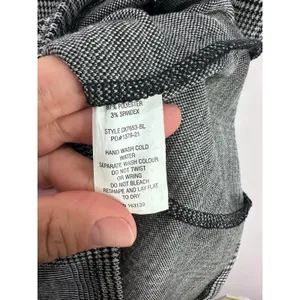 Haley & June Womens XS‎ Glen Plaid Mini Dress Open Back Preppy Academia Chic thumbnail 3