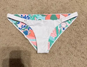 White swimsuit bottoms thumbnail 1