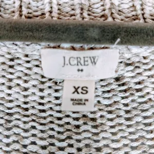 J. Crew Womens 3/4 Sleeve Knit Tunic Sweater Size XS Cream‎ Minimalist Neutral thumbnail 2