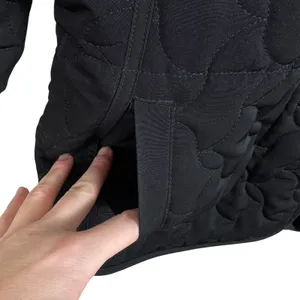 Braetan Black‎ Quilted Lined Full Zip Collared Lightweight Jacket Pockets Size L Black Size L thumbnail 4