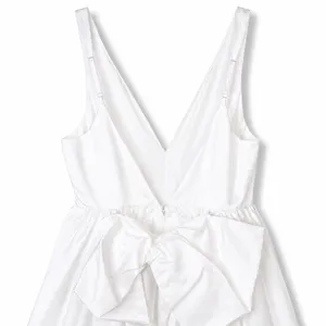 Lulus Lux Bridal NWOT Blissfully Beloved Ivory Backless A-Line Bow Wedding Dress thumbnail 10