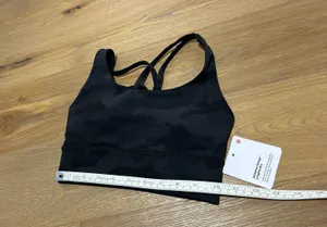 Lululemon Size 2  energy bra - Black Camo thumbnail 8