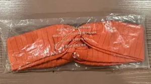 🏈 New Aerie Orange Wrap Headband thumbnail 1