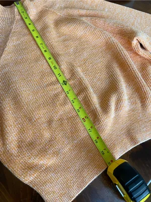 Free People Marled Peach Crewneck Sweater thumbnail 6