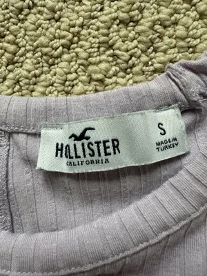 Hollister Top Short Sleeve Violet S thumbnail 3
