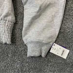 Disney Alice In Wonderland Rabbit Gray Sweatshirt Crewneck Womens thumbnail 2
