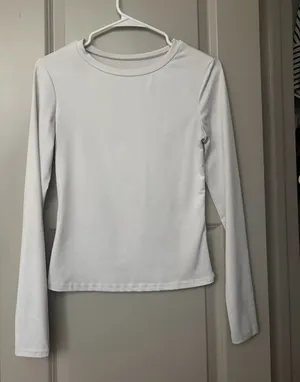 white longsleeve thumbnail 1