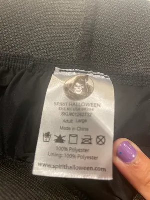 Spirit Halloween Black Bat Skirt thumbnail 3