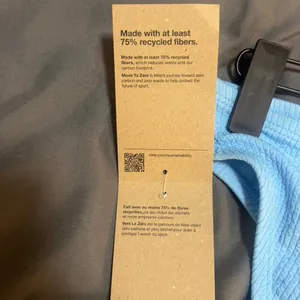 Nike Swim Ribbed Bikini Bottoms Blue Size M – New with Tags thumbnail 6