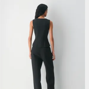 Aritzia Wilfred Regal Vest (Re)ssential Black thumbnail 4