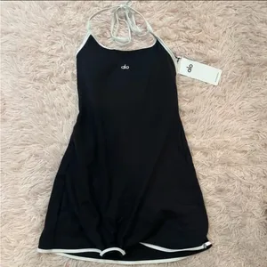 Alo Yoga Softsculpt Halter Tennis Dress Small NWT thumbnail 6