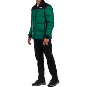 The North Face Nordic 700 fill goose down green puffer jacket no hood men’s szM thumbnail 3