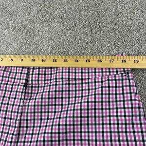 Jones New York Womens Plaid Bermuda Short Women 16 Pink Country Club Golf Resort thumbnail 5