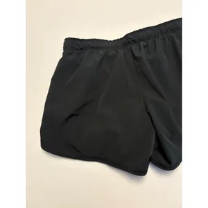 Nike Running Short Women Medium Black Dri-FIT Just Do It Waistband 3 Inch Inseam thumbnail 6