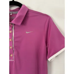 Nike Golf Tour Performance Polo Shirt Women’s Size Small Purple thumbnail 4