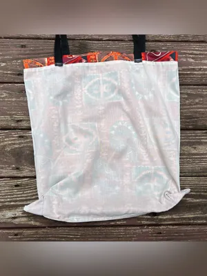 Unisex Boho Maximalist Fabric Tribal Shoulder Tote Bag Casual Everyday Wear|LRG thumbnail 10