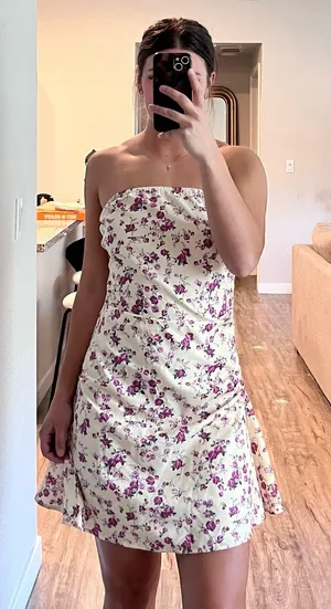 Shein Floral Dress Mini thumbnail 1