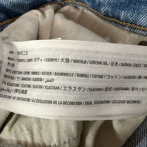 Abercrombie & Fitch SZ 29/8xs 90’s Straight Jeans Ultra Hi-Rise Curve Distressed thumbnail 9