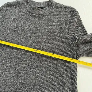 Old Navy Sz L Stretch Marled Pullover Flare Swing Midi Dress Long Flare Sleeve thumbnail 7
